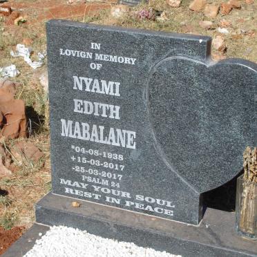 MABALANE Nyami Edith 1938-2017
