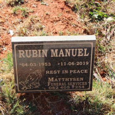 MANUEL Rubin 1953-2019