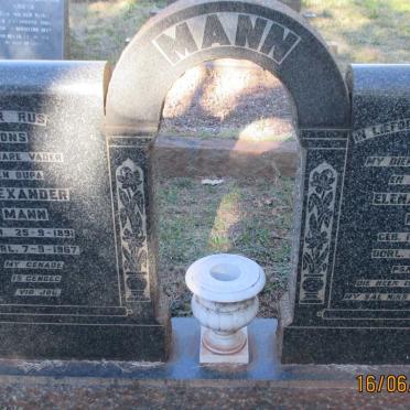 MANN Alexander 1891-1967 &amp; Elena Glodina 1894-1954