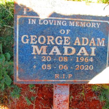 MADAI George Adam 1964-2020