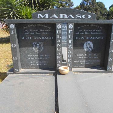 MABASO J.H. 1932-2007 &amp; E.N. 1932-2010