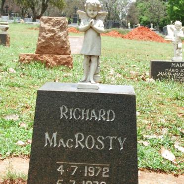 MACROSTY Richard 1972-1972