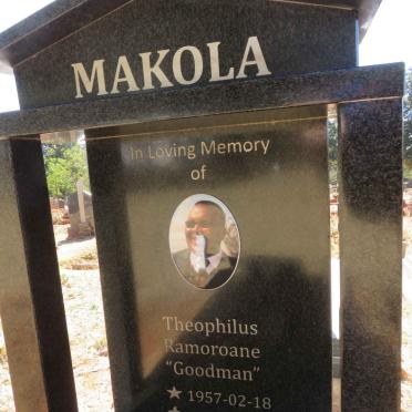 MAKOLA Theophilus Ramoroane 1957-2016