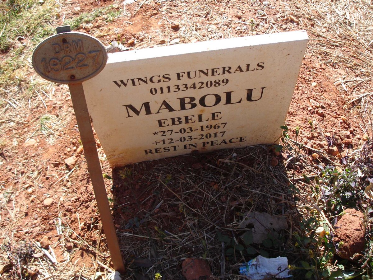 MABOLU Ebele 1967-2017