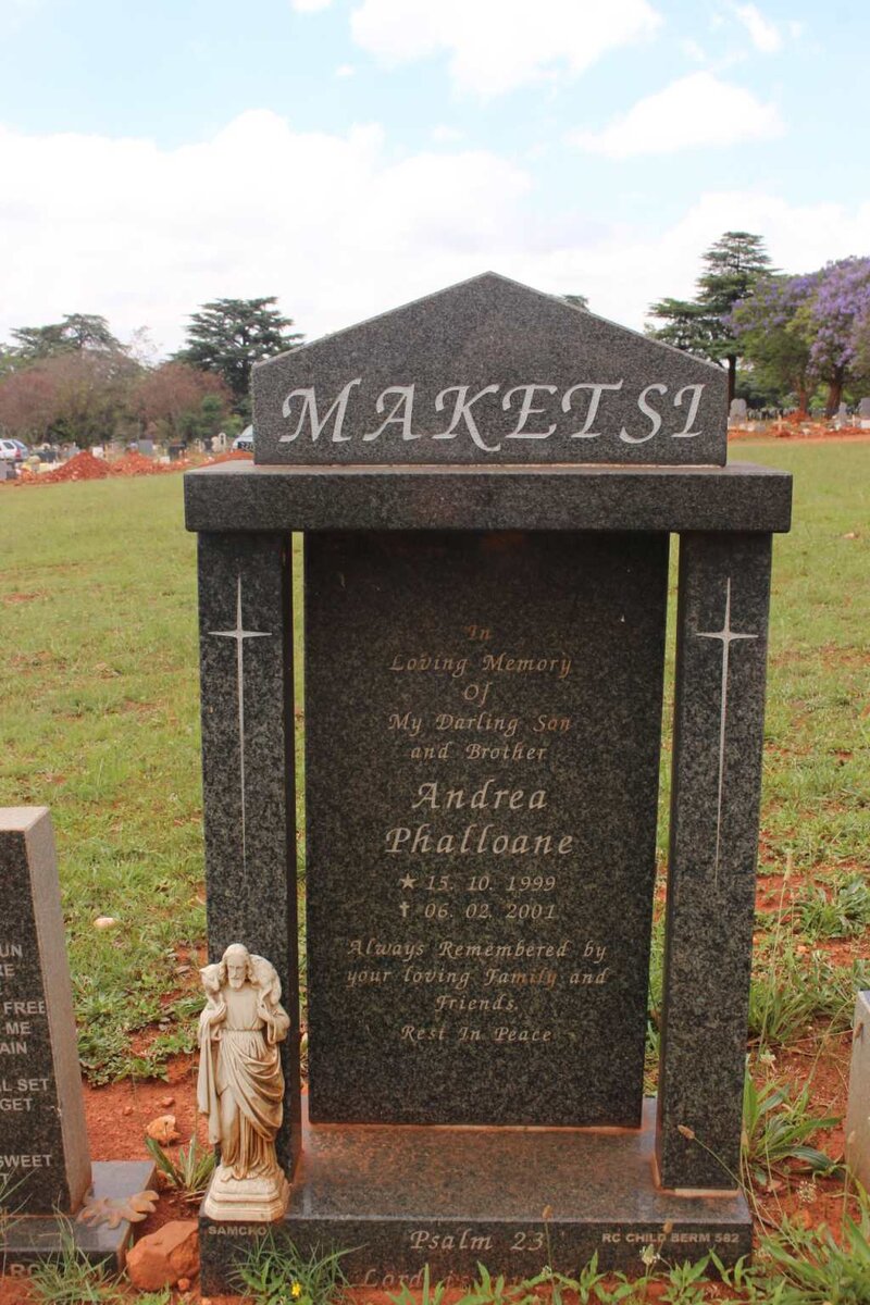 MAKETSI Andrea Phalloane 1999-2001