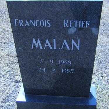 MALAN Francois Retief 1969-1985