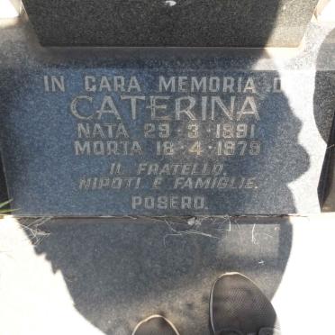 MANGANARO Caterina 1891-1979