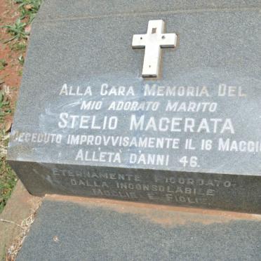 MACERATA Stelio -1953