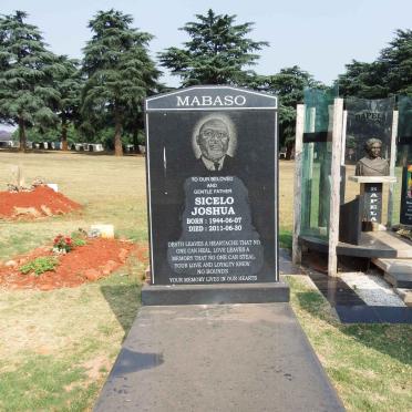 MABASO Sicelo Joshua 1944-2011