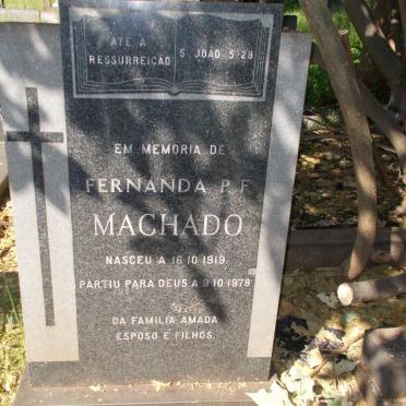 MACHADO Fernanda P.F. 1919-1978