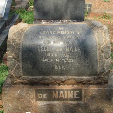 MAINE Cecil, de -1957