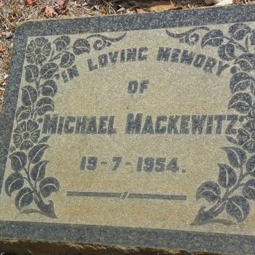 MACKEWITZ Michael -1954