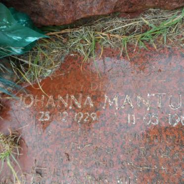 MANTURA Johnny 1931-1994 &amp; Johanna 1929-1993
