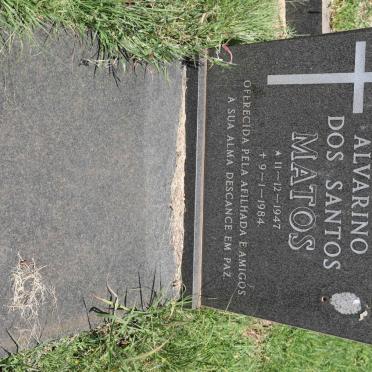 MATOS Alvarino dos Santos 1947-1984