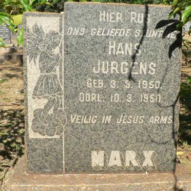MARX Hans Jurgens 1950-1950