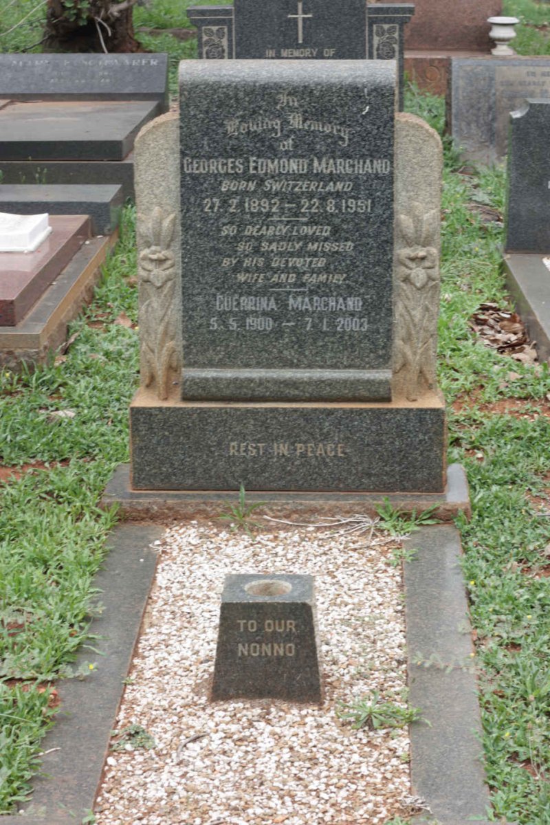 MARCHAND Georges Edmond 1892-1951 &amp; Guerrina 1900-2003