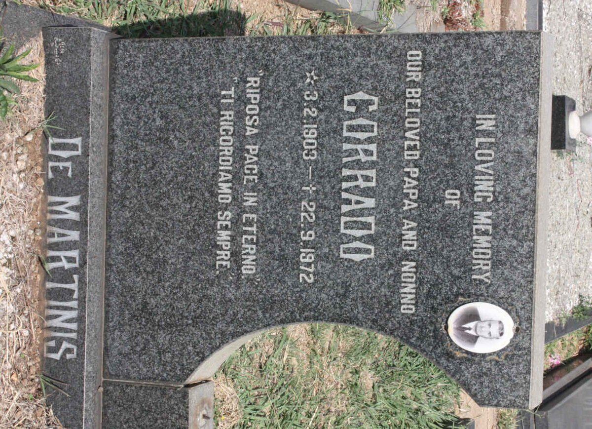 MARTINIS Corrado, de 1903-1972