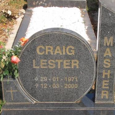 MASHER Craig Lester 1971-2000
