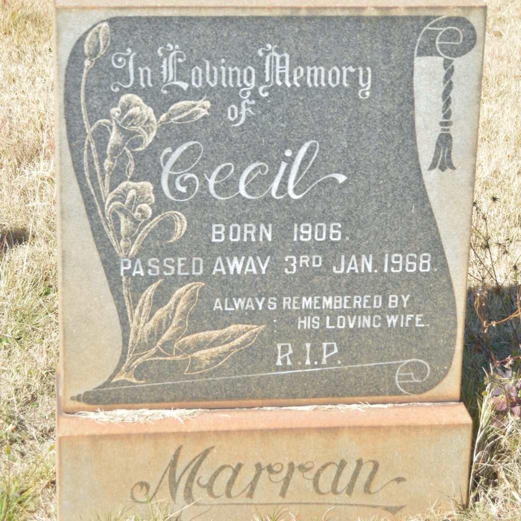 MARRAN Cecil 1906-1968