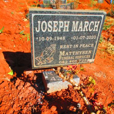 MARCH Joseph 1948-2020