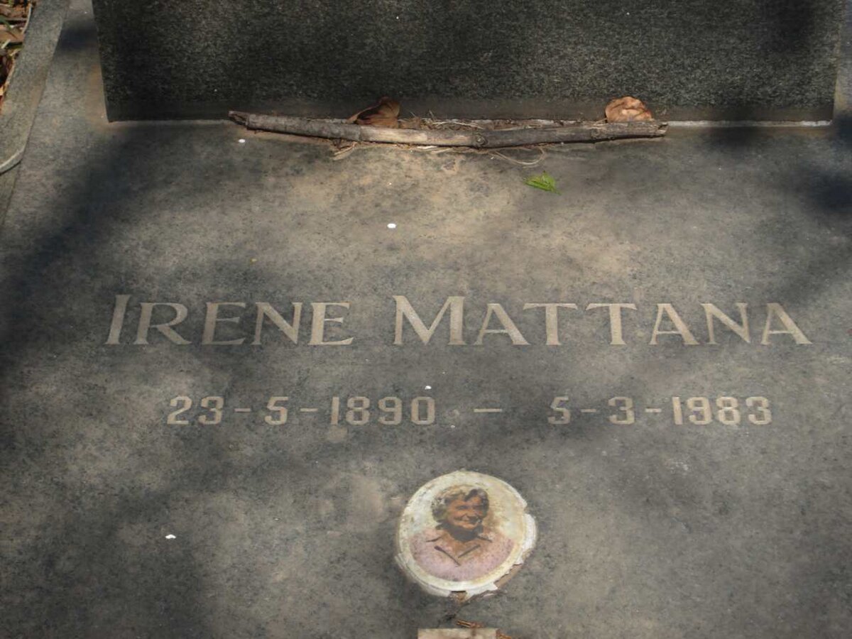 MATTANA Lorenzo -1955 &amp; Irene 1890-1983
