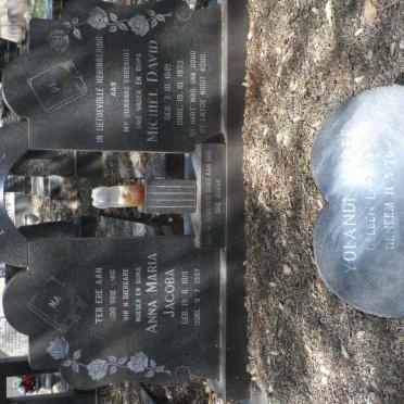 MAREE Michiel David 1921-1973 &amp; Anna Maria Jacoba 1919-1997 :: MAREE Yolanda 1974-1976