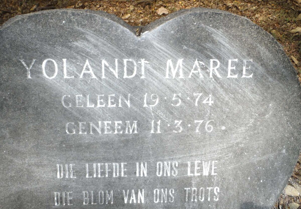 MAREE Yolanda 1974-1976