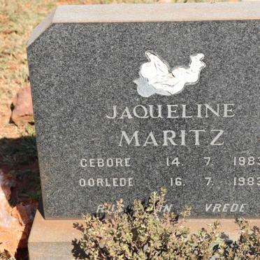 MARITZ Jaqueline 1983-1983