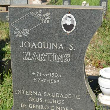 MARTINS Joaquina S. 1903-1983