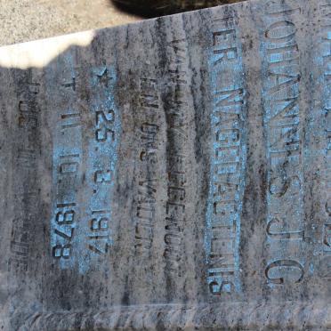 MATTHYSEN Johannes J.G. 1917-1978