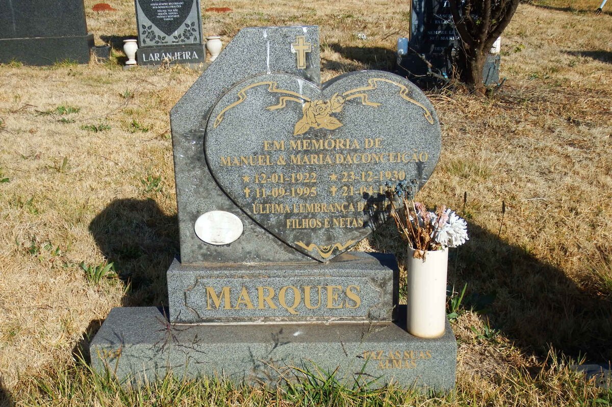 MARQUES Manuel 1922-1995 &amp; Maria Daconceicao 1930-199?
