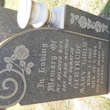 MATTHYSEN Gertrude Mary 1912-1964