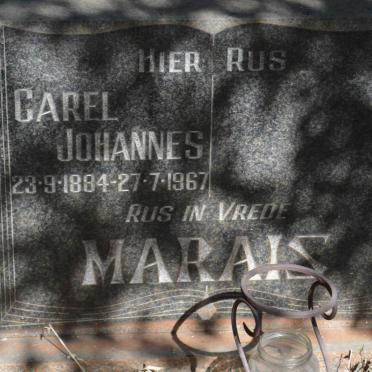 MARAIS Carel Johannes 1884-1967