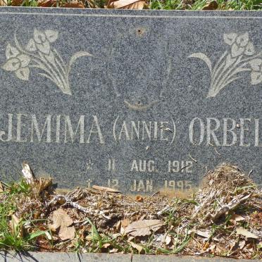 ORBELL Jemima 1912-1995