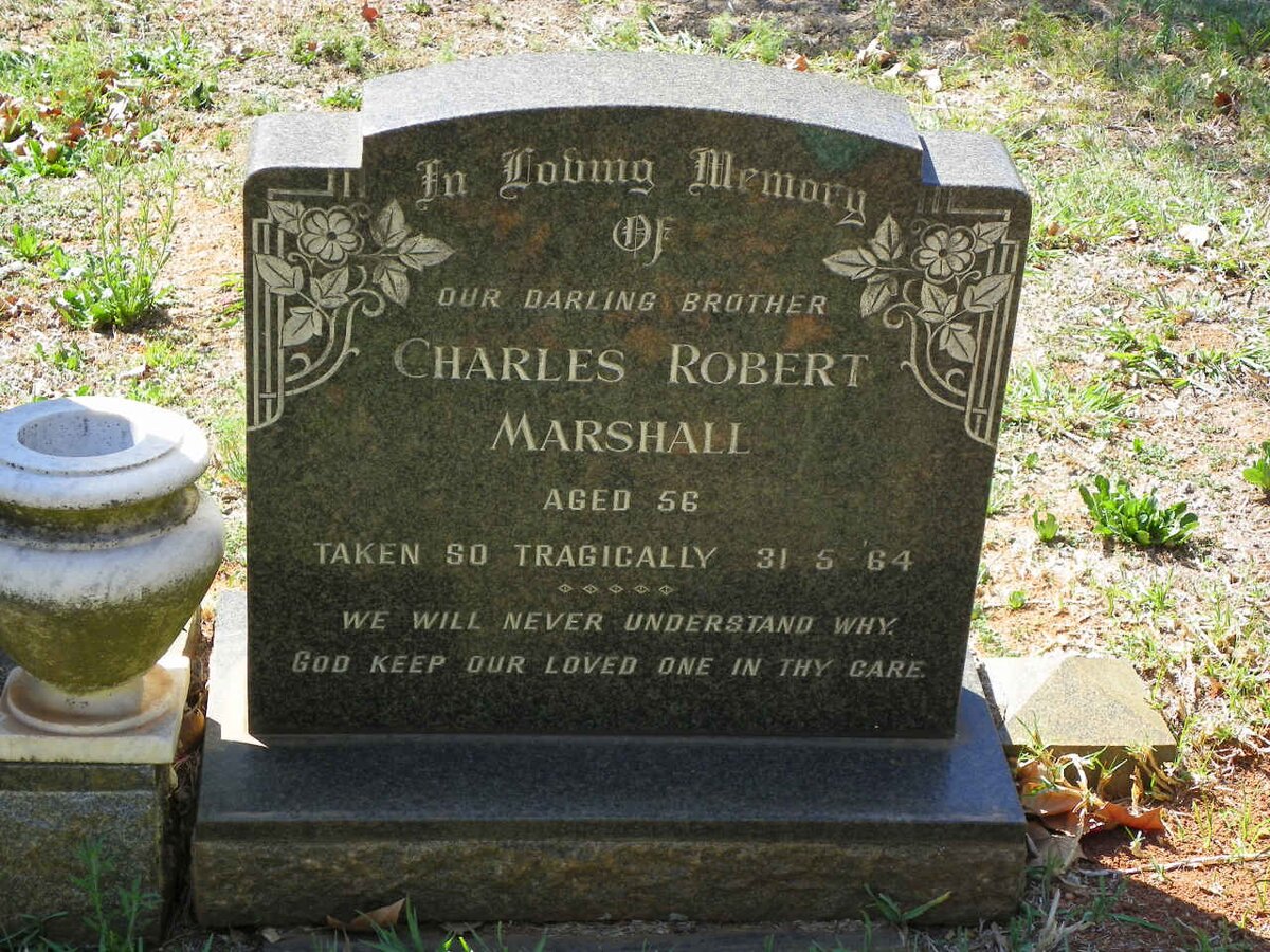 MARSHALL Charles Robert -1964