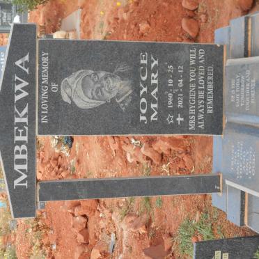 MBEKWA Joyce Mary 1960-2021