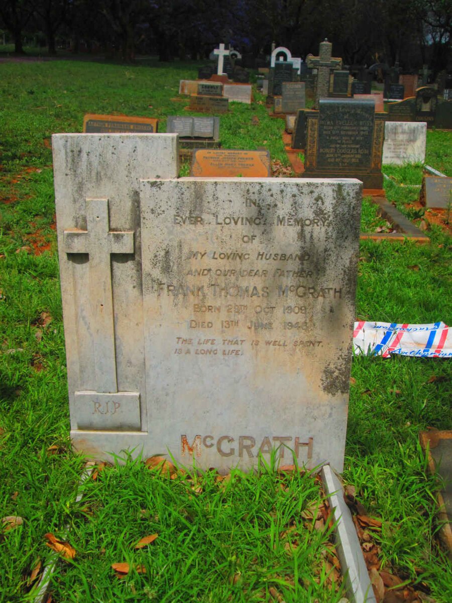 MCGRATH Frank Thomas 1909-1948