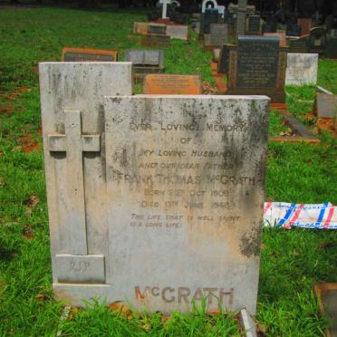 MCGRATH Frank Thomas 1909-1948