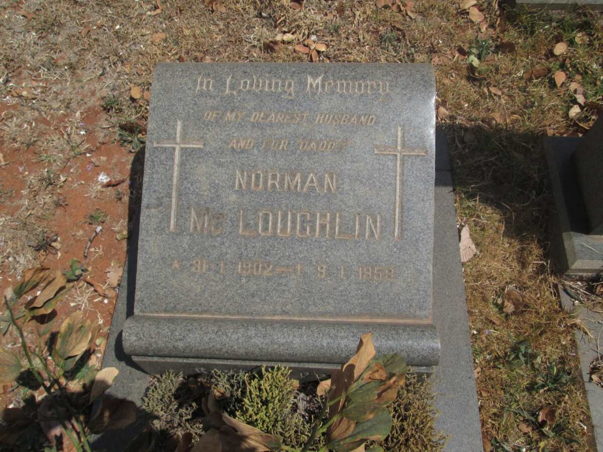 McLOUGHLIN Norman 1902-1958