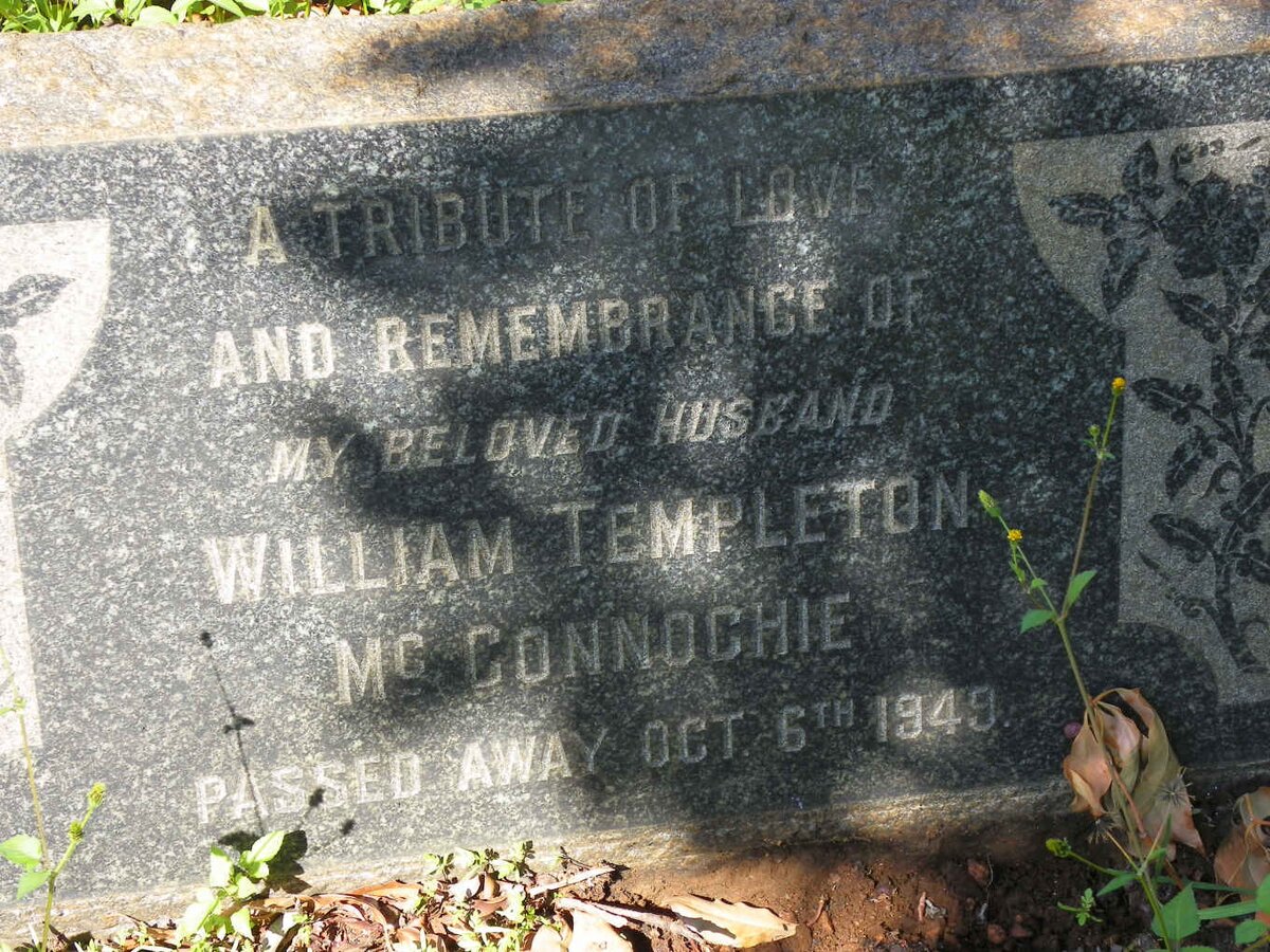 McCONNOCHIE William Templeton -1949