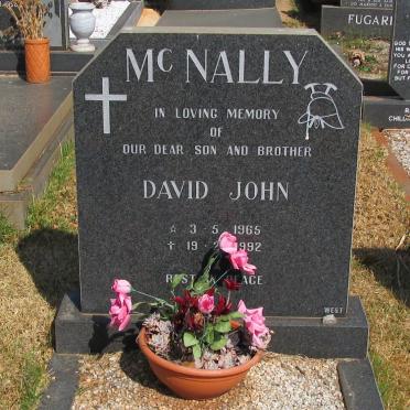 McNALLY David John 1965-1992
