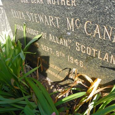 McCANN Eliza Stewart -1946