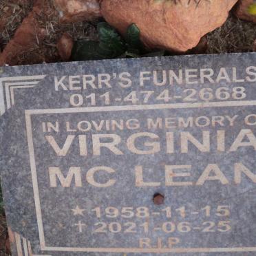 MCLEAN Virginia 1958-2021