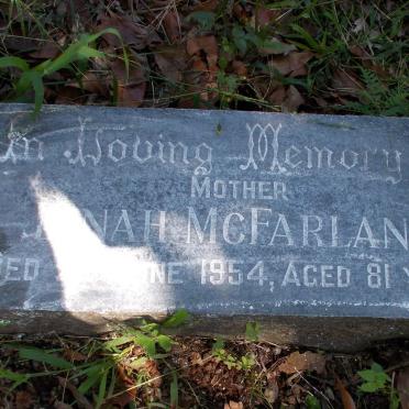 McFARLANE Dinah -1954