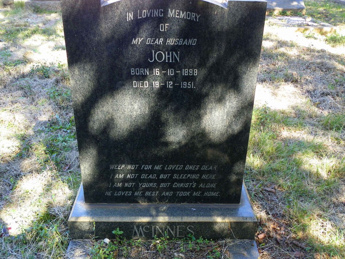 McINNES John 1898-1951