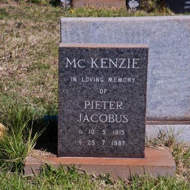 MCKENZIE Pieter Jacobus 1915-1987