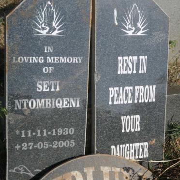 MDLULU Seti Ntombiqeni 1930-2005