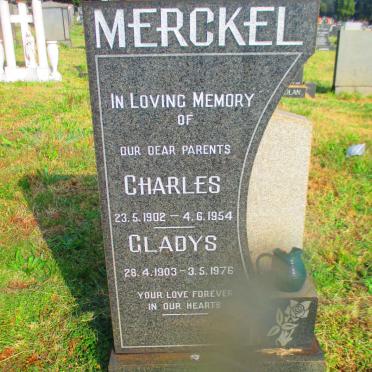 MERCKEL Charles 1902-1954 &amp; Gladys 1903-1976