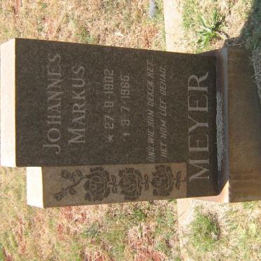 MEYER Johannes Markus 1902-1965