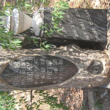 MEILLON Dicky, de 1947-1969 :: DE MEILLON Pietie 1953-1970